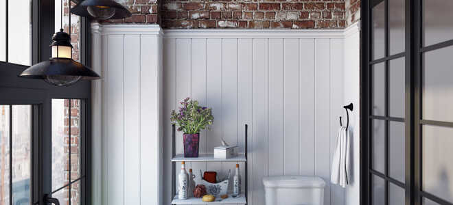 Правила оформления туалета в стиле лофт, советы профессионалов