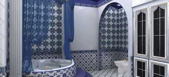 Декорирование ванной в марокканском стиле