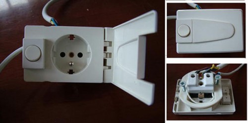 Защищенные розетки от воды в ванной