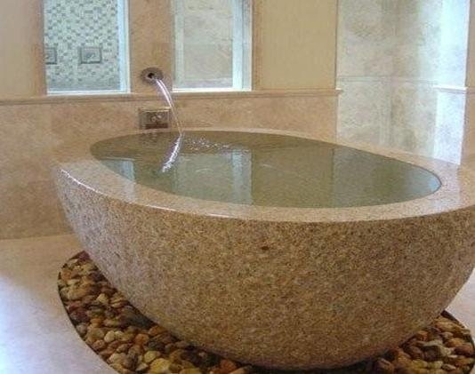 Ванны из мраморной крошки