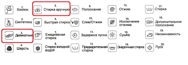 Деликатная стирка одежды