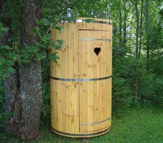 Круглый туалет