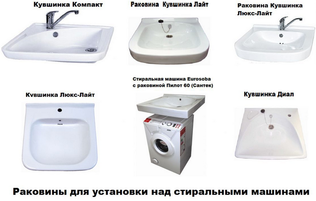 Раковины в ваную