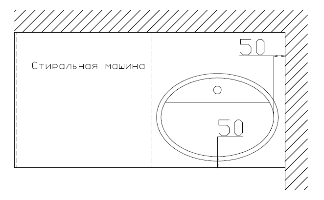 Чертеж столешницы